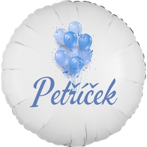 Petříček - balónek s jménem - Balonky.cz Petříček - balónek s jménem - Balonky.cz