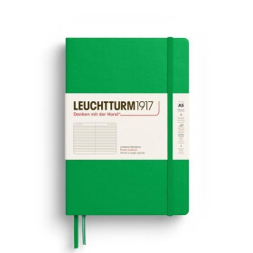 Leuchtturm1917 Zápisník Spring Leaf Medium A5 linkovaný