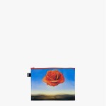 Taštičky na zip 3 ks LOQI SALVADOR DALI Flight of a Bee, Meditative Rose, Spheres