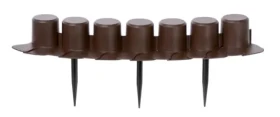 Prosperplast palisáda zahradní IPAL7 405x6cm hnědá