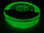 PLA filament GLOW GREEN svítící ve tmě zelená 1,75 mm Smartfil 1 kg
