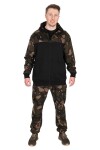 FOX Mikina LW BLack/Camo Split Zip Hoody XXL (CFX295)