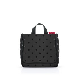 Toaletní taštička Reisenthel Toiletbag Glossy dots black