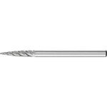 PFERD 21214183 frézovací kolík tvrdokov Špičatý kužel Délka 41 mm Vnější Ø 3 mm Pracovní délka 11 mm Ø hřídele 3 mm 1 ks