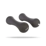 Neoprenové činky 2 x 3 kg - GymBeam (šedá) (48973-1-2x3000g)