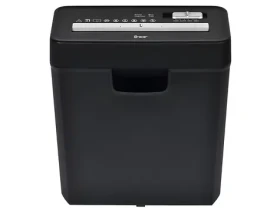 Tracer Edge10L černá / Skartovací stroj / až 6 listů / 10l / Řez na proužky 6 mm (TRANIS47484)