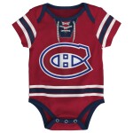 Outerstuff Dětské body Montreal Canadiens NHL Hockey Pro Creeper – Blank Velikost: 6 – 9 měsíců