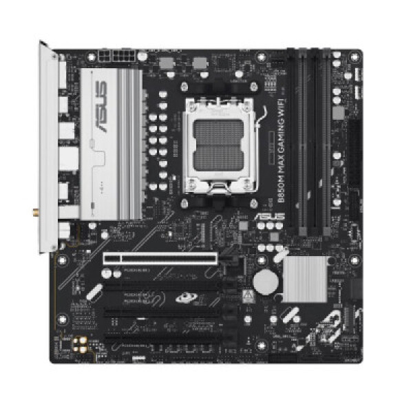 ASUS MB Sc AM5 B850M MAX GAMING WIFI, AMD B850, 4xDDR5, 1xDP, 1xHDMI, WiFi, mATX EDF_1887665