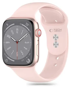 Tech-Protect Silicone Strap pro Apple Watch 38/40/41 mm růžová / Řemínek / Silikonový / Pro Apple Watch 4/5/6/7/8/9/SE