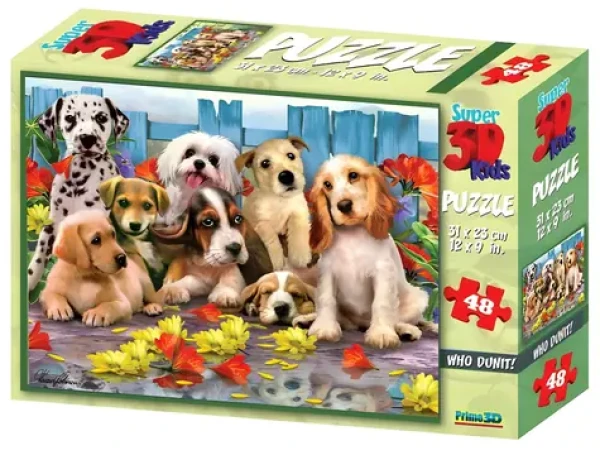PRIME 3D Puzzle Pejsci