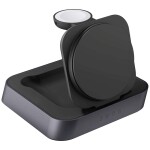 ZENS bezdrátová indukční nabíječka Aluminium Series Dual Wireless Charger ZEDC10W/00 Výstup Qi standard, USB A bílá