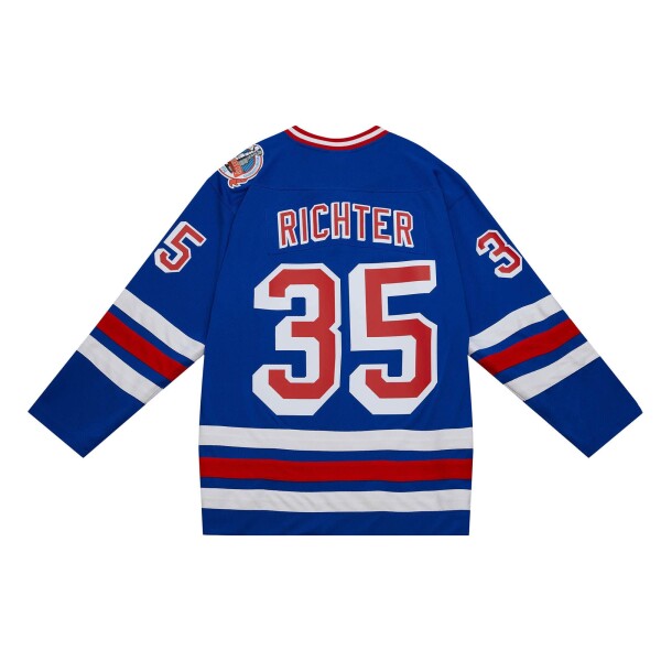 Mitchell & Ness Pánský dres New York Rangers NHL Mike Richter #35 1993-94 Velikost: 2XL