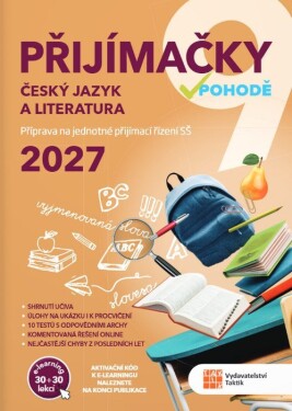 Přijímačky 9 Český jazyk a literatura + E-learning 2027 - Kateřina Štrpková