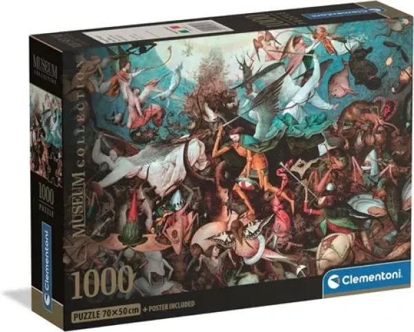 CLEMENTONI Puzzle Museum Collection: Pád andělů