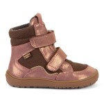 Dívčí zimní barefoot boty TEX WINTER TL Pink/Gold Froddo G3160247-8T - 30
