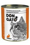 Don Gato cat konz. králičí 850g