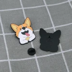 Pinarna.cz Hnědobílý pejsek (Corgi) s vyplazeným jazykem
