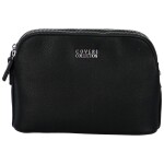 Pevná malá dámská koženková crossbody Rompo, černá