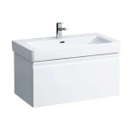 Laufen - Pro S Umyvadlo, 85x46 cm, 1 otvor pro baterii, bílá H8169650001041