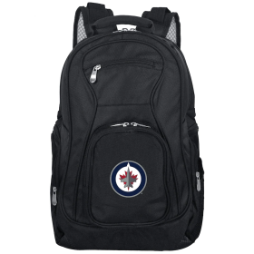 Mojo licensing Batoh Winnipeg Jets NHL Laptop Travel Backpack - Black