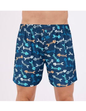 Boxerky Cornette Classic 001/171 S-2XL džínovina L