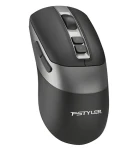 A4tech FStyler FB50CS Plus černá / Tichá bezdrátová kancelářská myš / Bluetooth + 2.4GHz (FB50CSPLUS-BK)