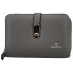 Stylová dámská koženková peněženka Coveri Anya, šedá