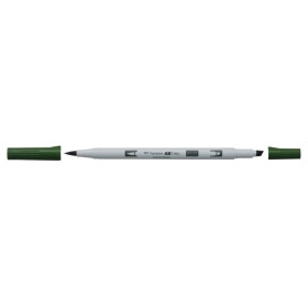 Tombow Oboustranný štětcový lihový fix ABT PRO - dark jade