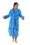 Pánský župan Jack extra nadměr nadměr Sky Blue nadměr 4XL