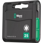 Sada bitů 8767-9/IMP DC - Bit-Check 10 TX Impaktor Wera 05057688001 25 mm, nástrojová ocel, diamantová vrstva, legováno, 10dílná 8767-9/IDC