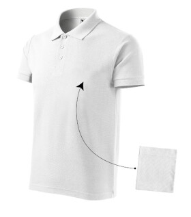Cotton polokošile pánská bílá M