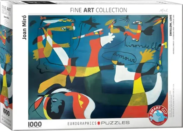 EUROGRAPHICS Puzzle Swallow Love