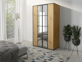 Šatní skříň Oslo I Barva korpusu: Dub - Artisan, Rozměry: 120 cm