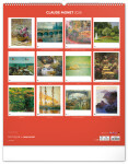 Nástěnný kalendář 2026 NOTIQUE - Claude Monet, 48 x 56 cm