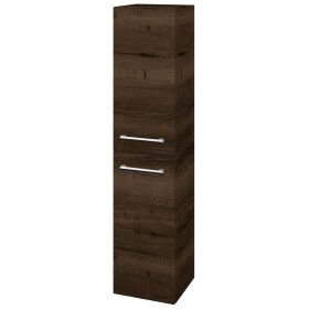 Dřevojas - Vysoká skříň DOS SVD2 35 - D21 Tobacco / Úchytka T03 / D21 Tobacco / Pravé 280055CP