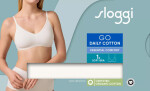 Dámská podprsenka GO Daily Cotton Soft bra - WHITE - bílá 00GZ - SLOGGI WHITE M