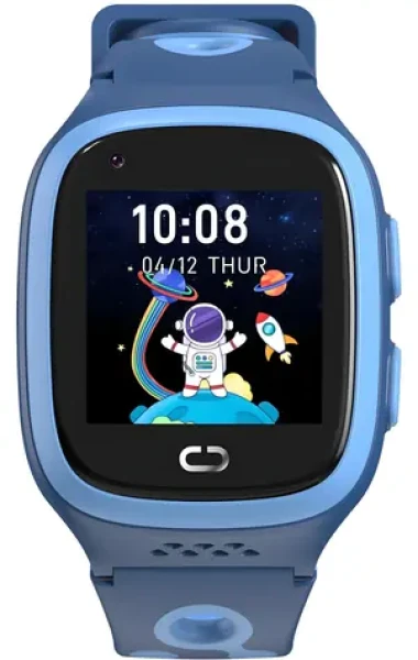 CANYON Zefir KW-49 modrá / Dětské chytré hodinky / 1.44" IPS / IP67 / GPS / 4G E-SIM / Android a iOS (CNE-KW49BL)