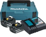 Sada akumulátorů Makita LXT 18V/3Ah BL1830B s rychlonabíječkou 197952-5
