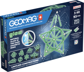 Stavebnice Geomag Glow 93 pcs - Geomag