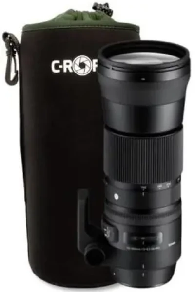C-ROPE V2 černá, velikost XXL / Fotopouzdro / Neopren / 140 × 140 × 320 mm (CRP-LNB-XXL-BLK-2)
