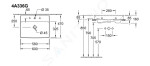 VILLEROY & BOCH - Collaro Umyvadlo 600x470 mm, s přepadem, otvor pro baterii, CeramicPlus, alpská bílá 4A336GR1