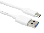 PremiumCord kabel USB-C - USB-A bílá / Datový kabel / USB 3.2 Gen 2 / 10 Gbit/s / 60W PD / 3 m (ku31ck3w)