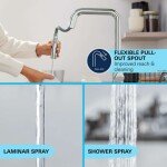 GROHE - Start Edge Dřezová baterie s výsuvnou koncovkou, chrom 30551000