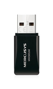 Mercusys MW300UM / Wireless USB Adaptér / 802.11n / 2.4 GHz / 300 Mbps (MW300UM)