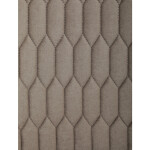 Židle jídelní, cappucino látka, černý kov