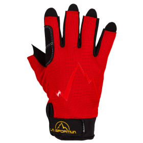 Rukavice La Sportiva Ferrata gloves red XS