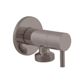 RAV Slezák - Ventil rohový pračkový 1/2"x 3/4", Metal Grey - kartáčovaná RV0234MGK RV0234MGK