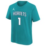 Dětské tričko Charlotte Hornets NBA Lamelo Ball #1 Player T-Shirt Teal (YOUTH)