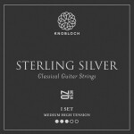 Knobloch STERLING SILVER QZ Nylon Medium-High Tension 34.0