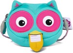 Dětská kabelka Affenzahn Wallet - Olivia Owl - turquoise